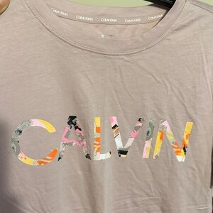 Calvin Klein Mauve Short Sleeve Tee